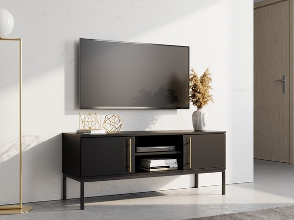 TV omarica LANZZI 120x40 cm, črna