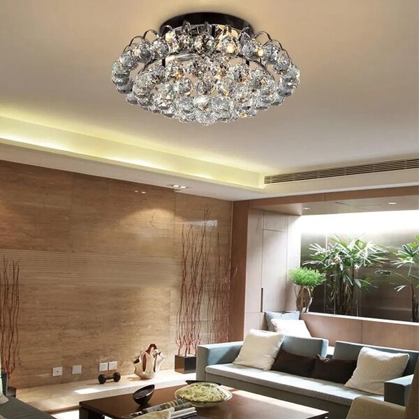 KRISTALNA STROPNA SVETILKA PLAFOND APP783-3C