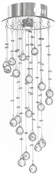 KRISTALNA STROPNA SVETILKA PLAFOND APP779-3C