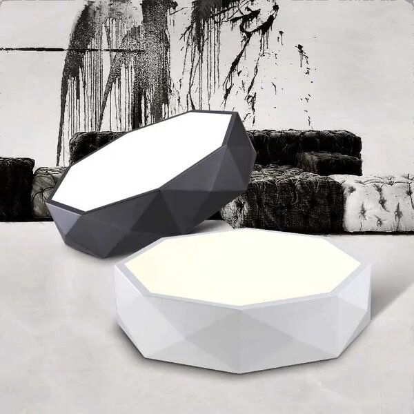 Plafond Diamond APP863-C 50 cm črn