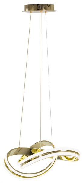Sodobna stropna svetilka LED + PILOT APP818-CP Gold