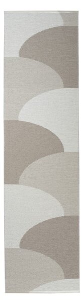 Bež zunanji in notranji tekač 70x270 cm Hill Dark Linen – Pappelina