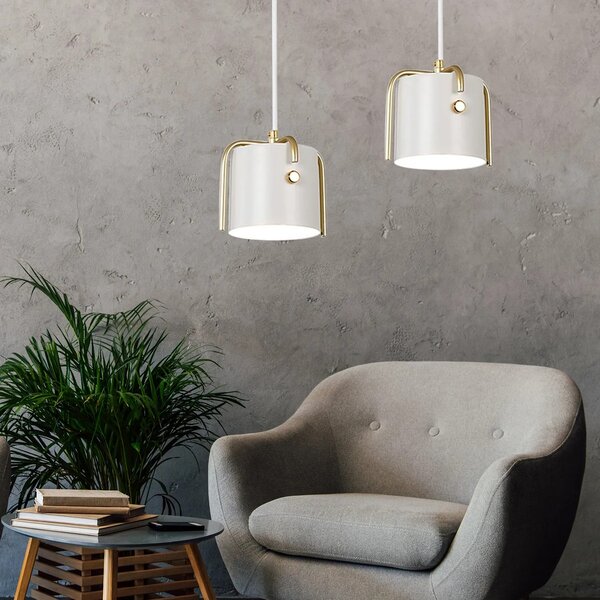 Stropna svetilka APP935-1CP Elegant White