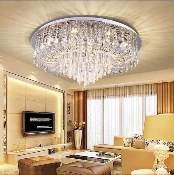 KRISTALNA SVETILKA PLAFOND APP781-9C