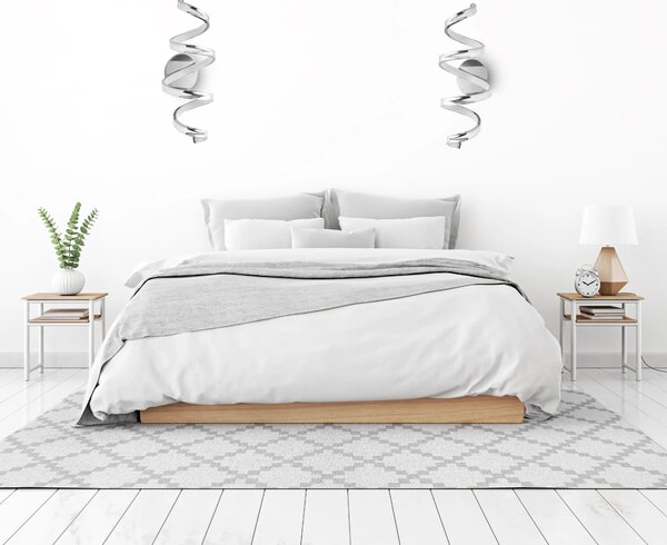 STENSKA SVETILKA LED STENSKA SVETILKA SPRING APP828-W KROM