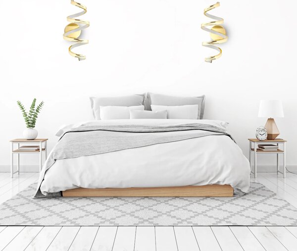 Stenska svetilka led stenska svetilka spring app827-w krom
