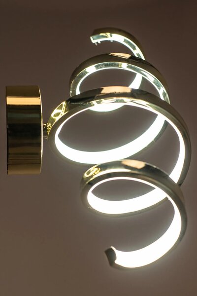 Stenska svetilka led stenska svetilka spring app827-w krom