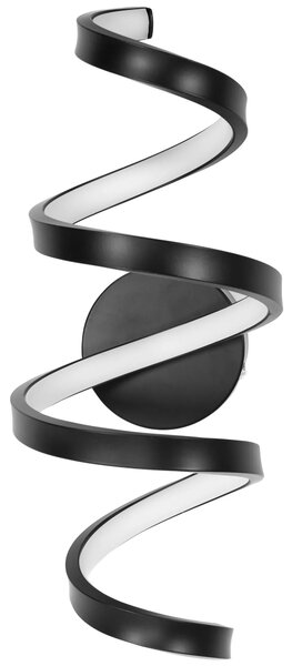 Stenska svetilka led stenska svetilka spring ap826-w črna mat