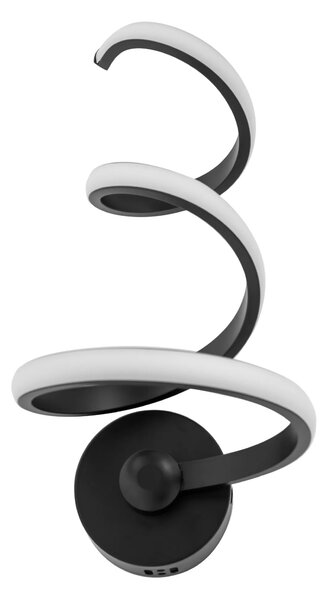 Stenska svetilka led stenska svetilka SPRING UP APP829-W črna mat