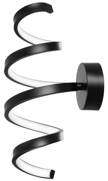 Stenska svetilka led stenska svetilka spring ap826-w črna mat