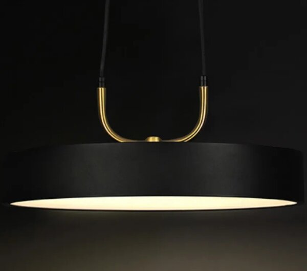 LED viseča svetilka 30cm APP947-1CP Črna- ne prikazujemo !