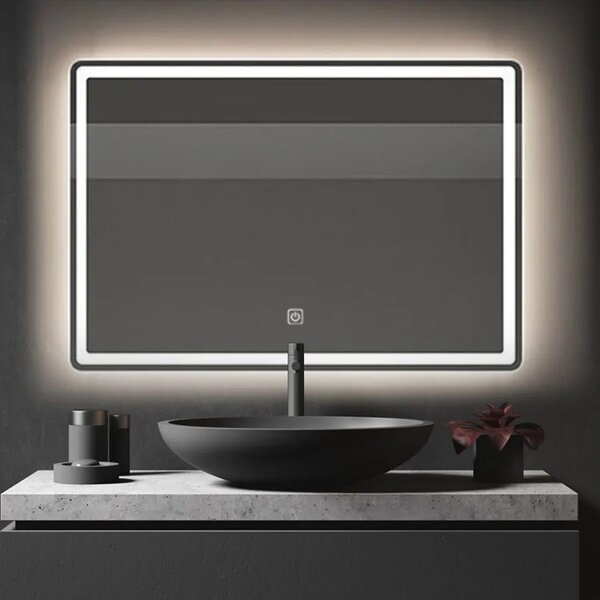Ogledalo LED 80x60cm P10407