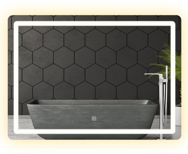 Ogledalo LED 80x60cm P10407