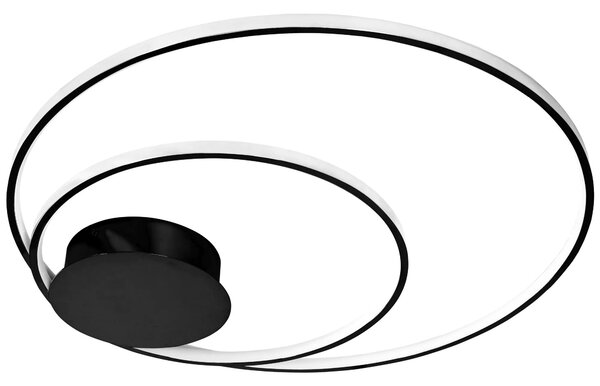 SUFFICENT LIGHT s pilotno LED diodo PLAFON APP802-C črna