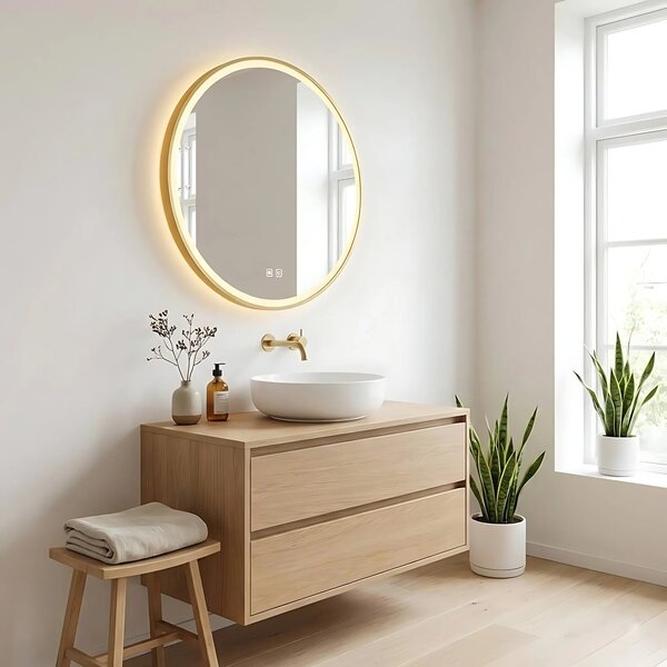 Stensko ogledalo LED 60cm MMJ