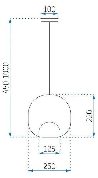 Stenska svetilka APP1027-1CP