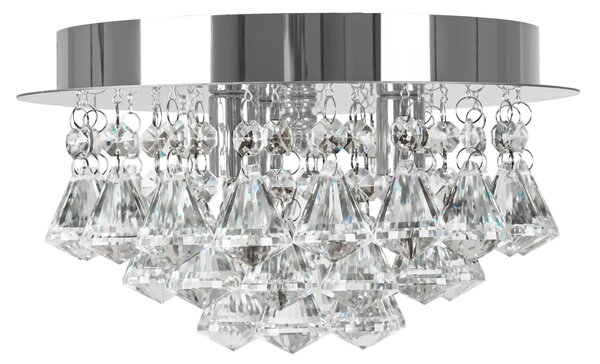 KRISTALNA SVETILKA PLAFOND APP1039-3C KROM