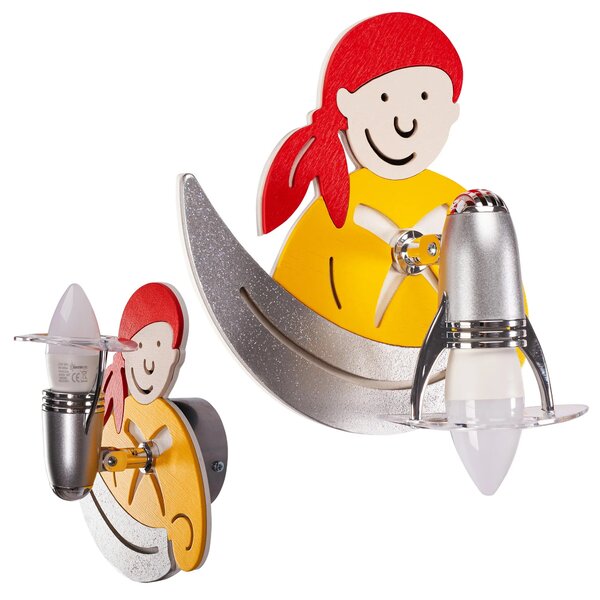 Stenska svetilka PIRATE YELLOW 4717