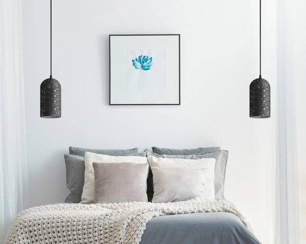 Betonska viseča svetilka APP997-1CP B Black