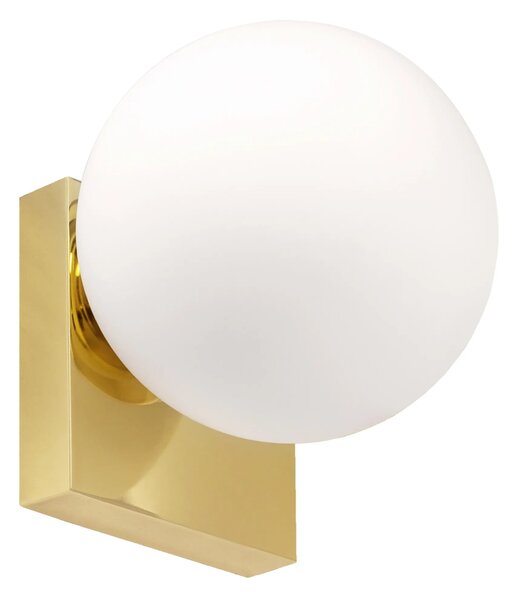 Stenska svetilka Glass Sphere Wall Bracket APP1009-1W Gold