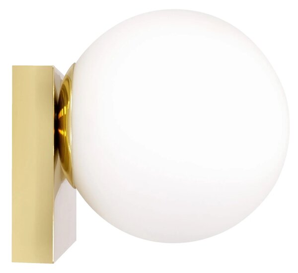 Stenska svetilka Glass Sphere Wall Bracket APP1009-1W Gold