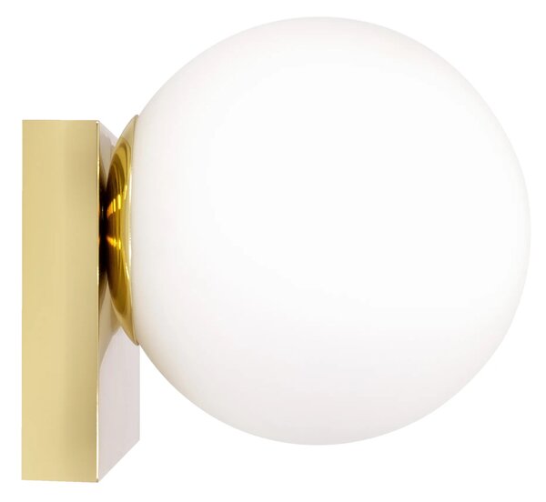 Stenska svetilka Glass Sphere Wall Bracket APP1009-1W Gold