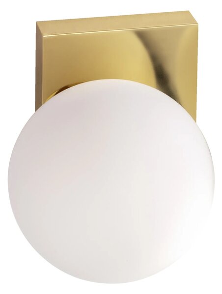 Stenska svetilka Glass Sphere Wall Bracket APP1009-1W Gold