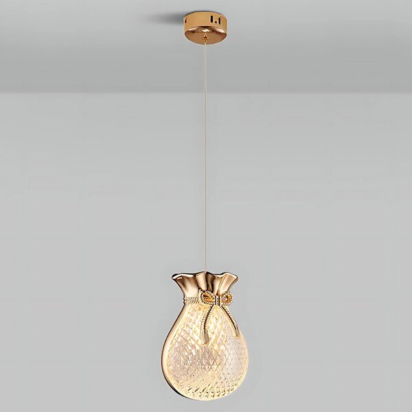 Viseča stropna svetilka LHJ107-1CP light rose gold