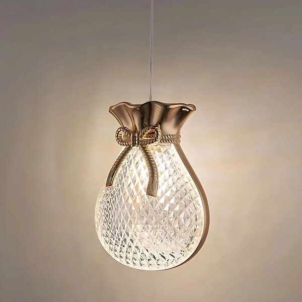 Viseča stropna svetilka LHJ107-1CP light rose gold