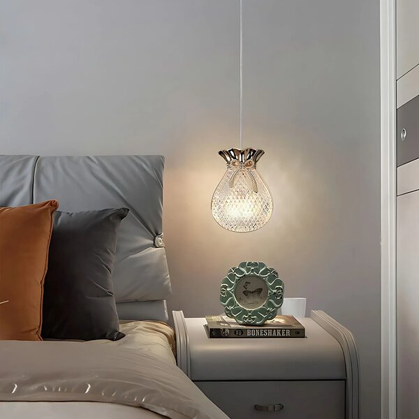 Viseča stropna svetilka LHJ107-1CP light rose gold