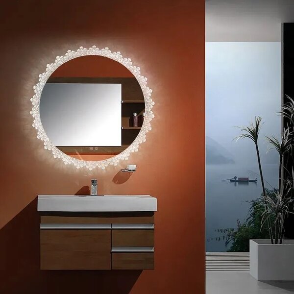 Stensko ogledalo LED 80cm X013