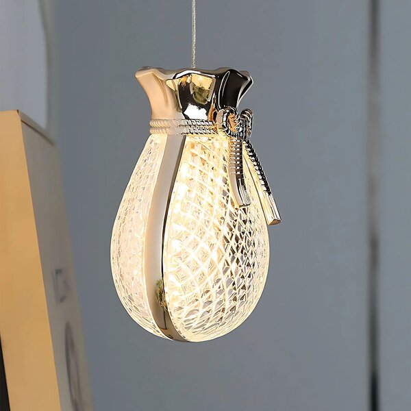 Viseča stropna svetilka LHJ107-1CP light rose gold