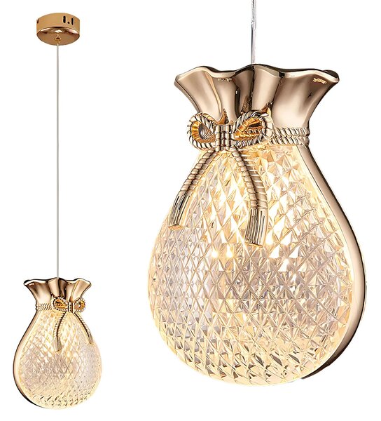 Viseča stropna svetilka LHJ107-1CP light rose gold