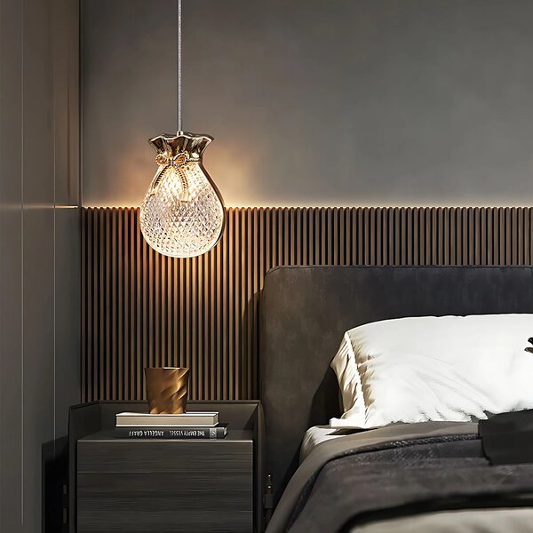 Viseča stropna svetilka LHJ107-1CP light rose gold