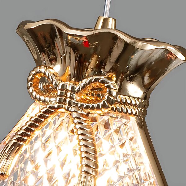 Viseča stropna svetilka LHJ107-1CP light rose gold
