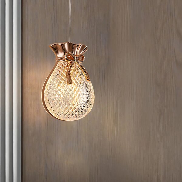 Viseča stropna svetilka LHJ107-1CP light rose gold