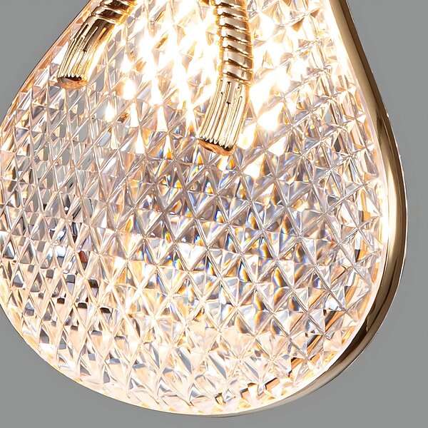 Viseča stropna svetilka LHJ107-1CP light rose gold