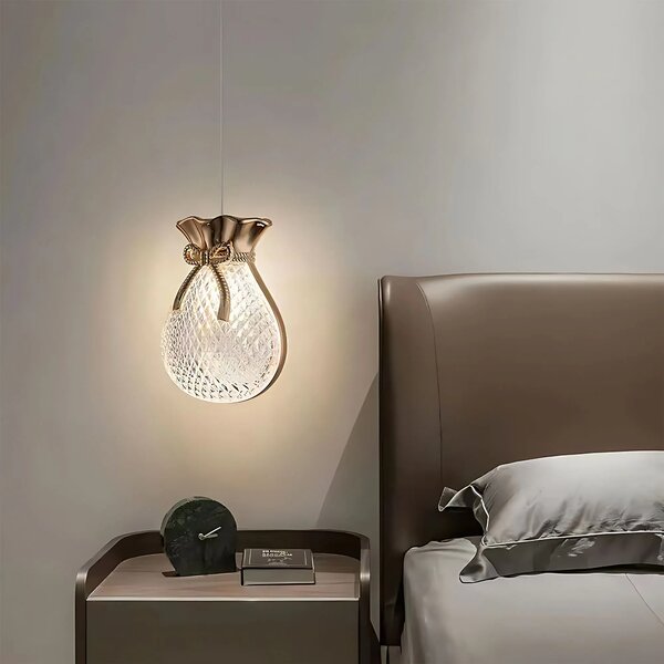 Viseča stropna svetilka LHJ107-1CP light rose gold