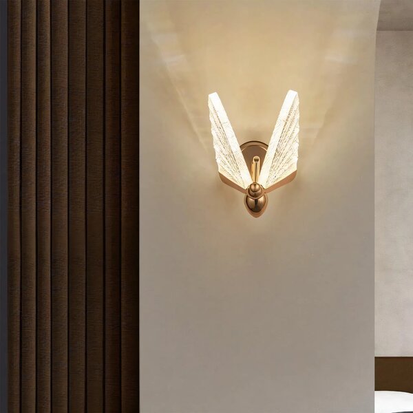 STENSKA SVETILKA LED LHJ104-1W LIGHT ROSE GOLD