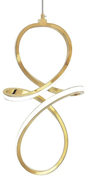 Viseča LED svetilka LHJ091-1CP GOLD