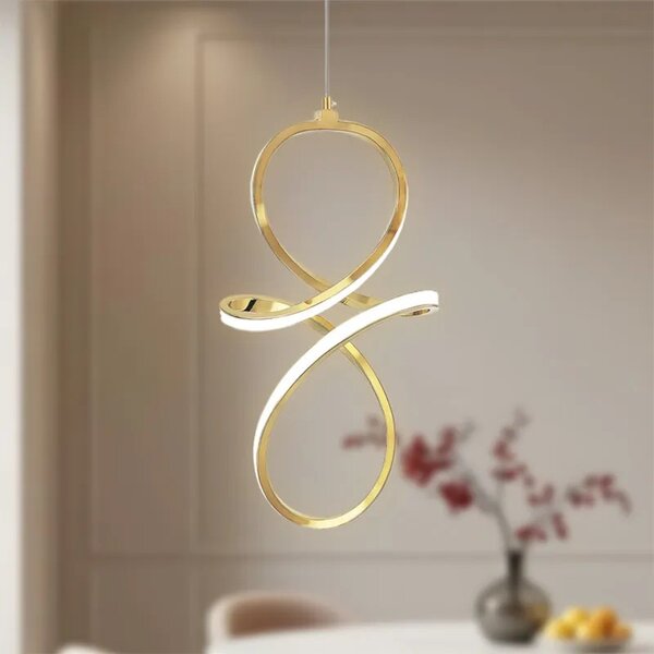 Viseča LED svetilka LHJ091-1CP GOLD