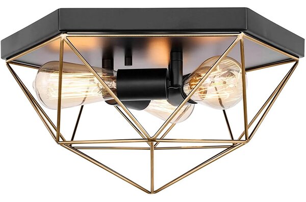 Stropna plafonska svetilka APP1094-3C Zlata