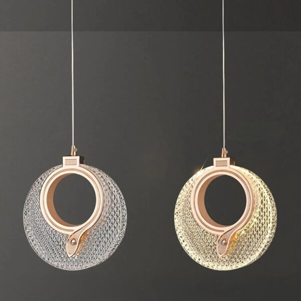 Viseča Kristalna Svetilka LHJ110-1CP LIGHT ROSE GOLD