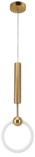 Viseča LED svetilka LHJ059-1CP Brush Gold