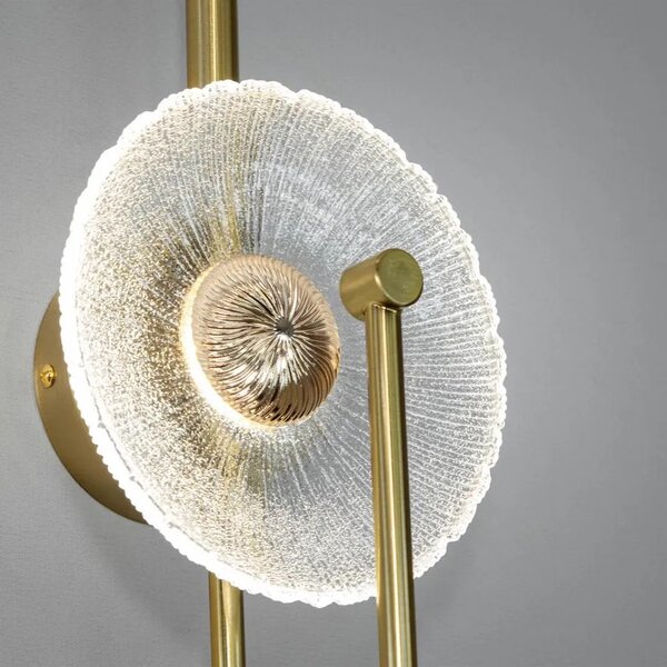 STENSKA SVETILKA LED LHJ072-W BRUSH GOLD
