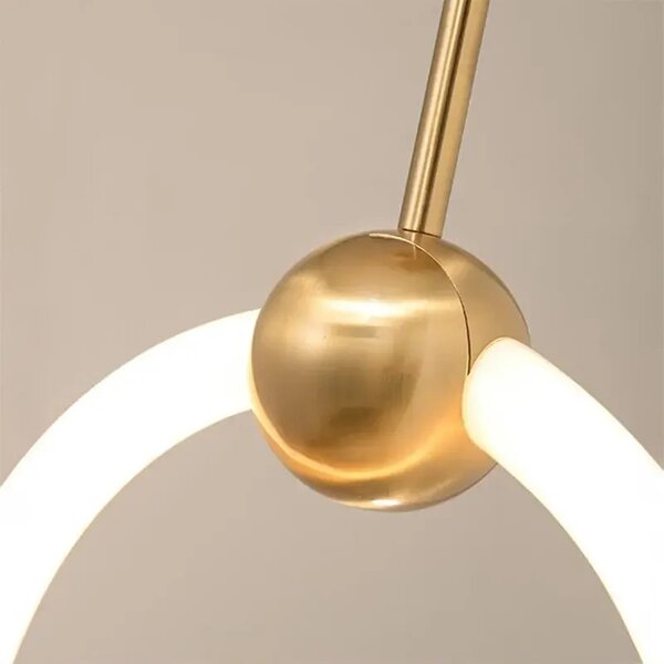 Viseča LED svetilka LHJ059-1CP Brush Gold