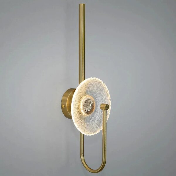 STENSKA SVETILKA LED LHJ072-W BRUSH GOLD