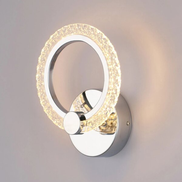 STENSKA SVETILKA LED LHJ067-W CHROME