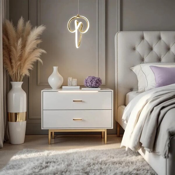 Viseča LED svetilka LHJ092-1CP Gold