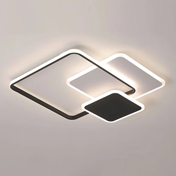 Stropna svetilka LHJ079-C BLACK/WHITE LED